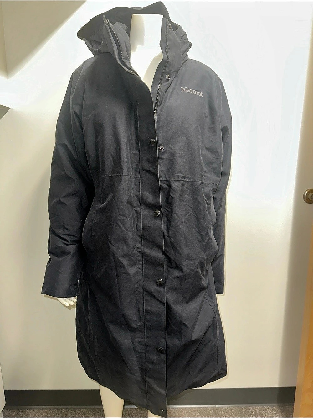 Marmot Women's '78 All-Weather Rain Parka Black XL